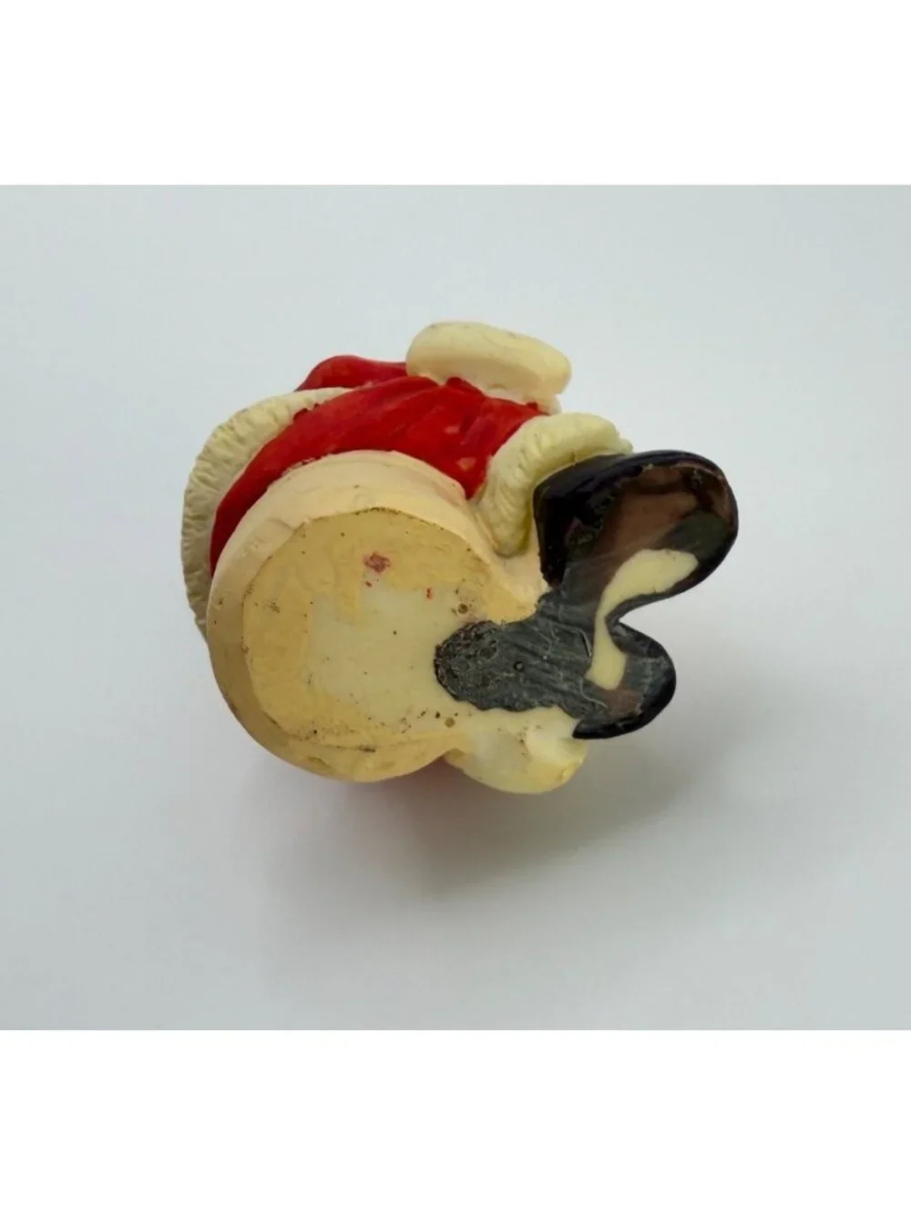 Vintage Santa Claus Christmas Figurine Naughty Nice List Scroll 90s Holiday